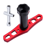 Wheel Hex Sleeve Wrench (17mm / Red)