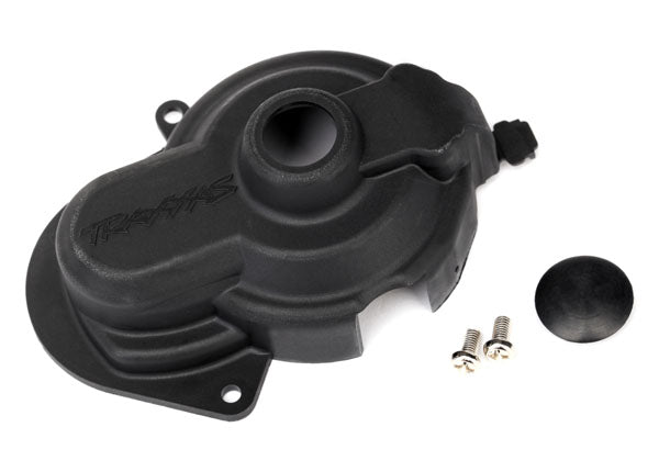 Traxxas Gear Cover w/ Rubber Plug RM (#3792)