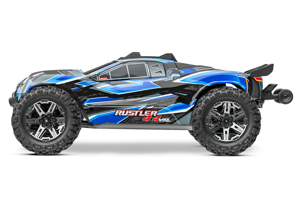 Traxxas 1/10 Rustler HD 4X4 VXL Stadium Truck (Brushless / Multiple Colors / ARR)