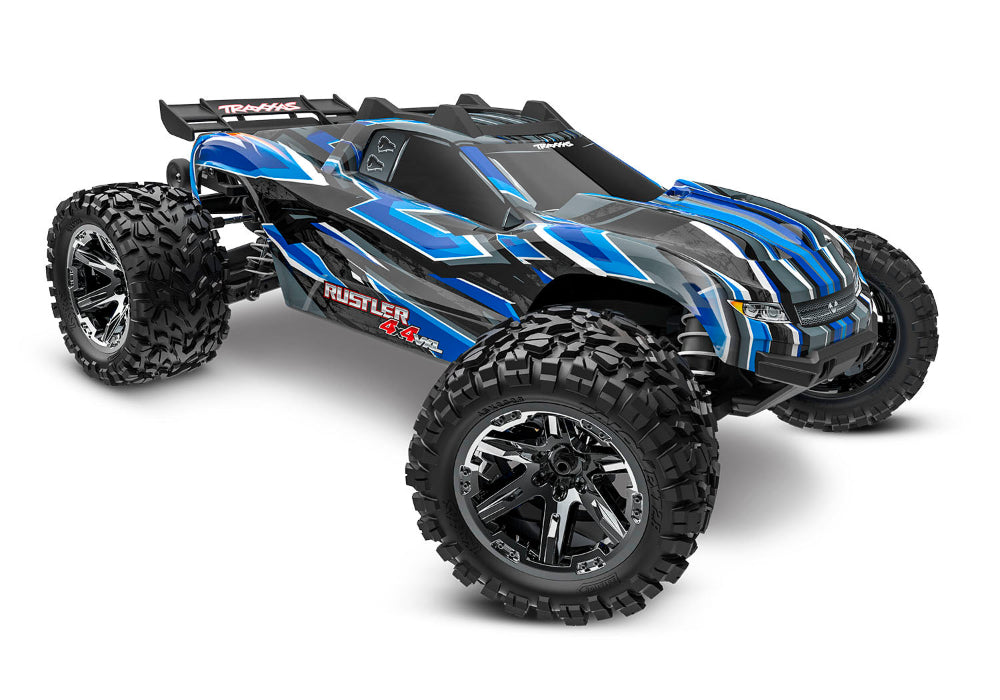 Traxxas 1/10 Rustler HD 4X4 VXL Stadium Truck (Brushless / Multiple Colors / ARR)