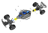 Traxxas 1/10 Slash VXL EHD 4WD Short-Course Truck (Brushless / Blue / ARR)