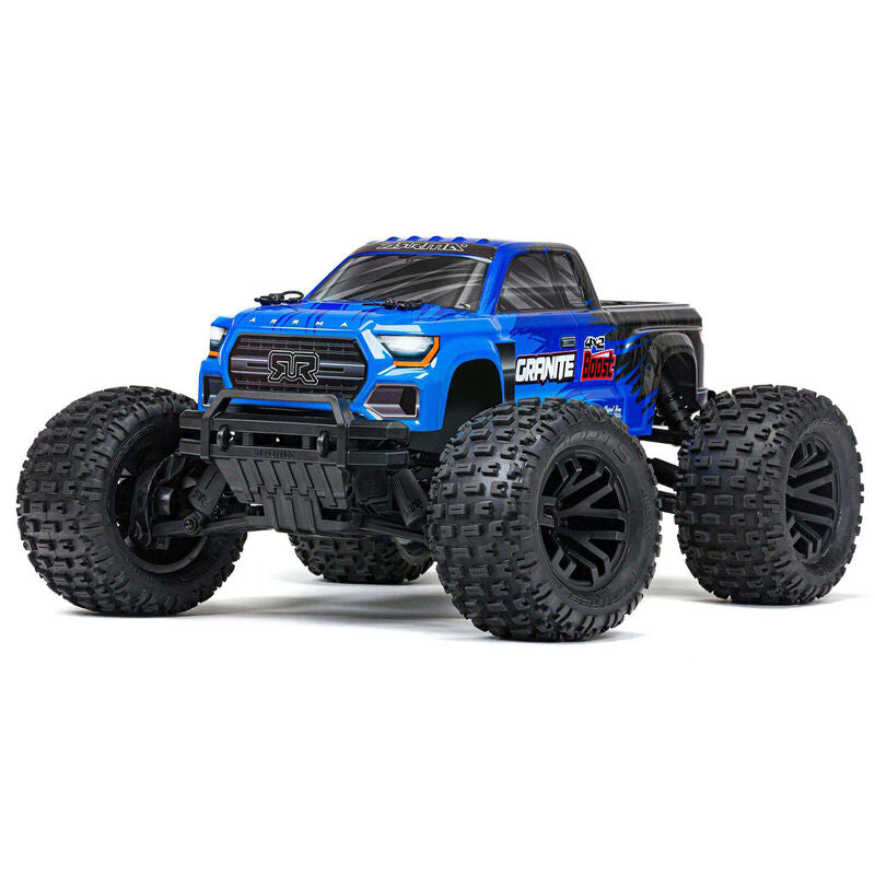 ARRMA 1/10 Granite 4X2 Boost Mega 550 Monster Truck (Brushed / Blue / RTR)