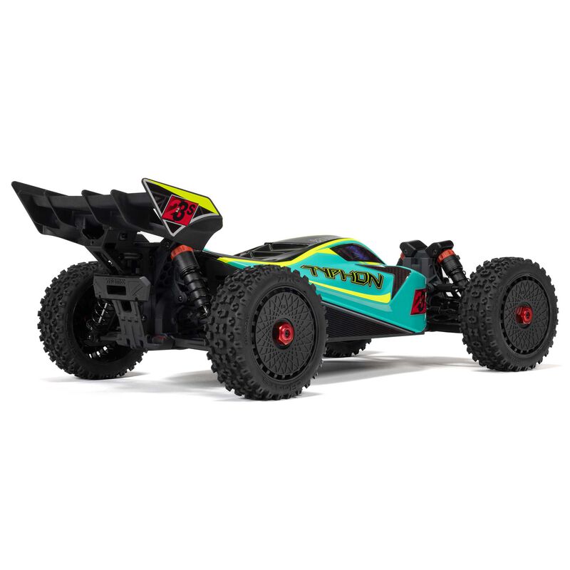 ARRMA 1/8 Typhon 3S 223S DSC 4WD Race Buggy (Brushless / Red / ARR)