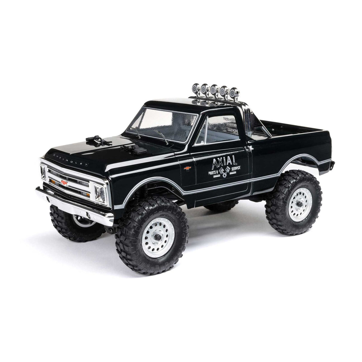 Axial 1/24 SCX24 1967 Chevrolet C10 4WD Rock Crawler (Brushed / Black / RTR)