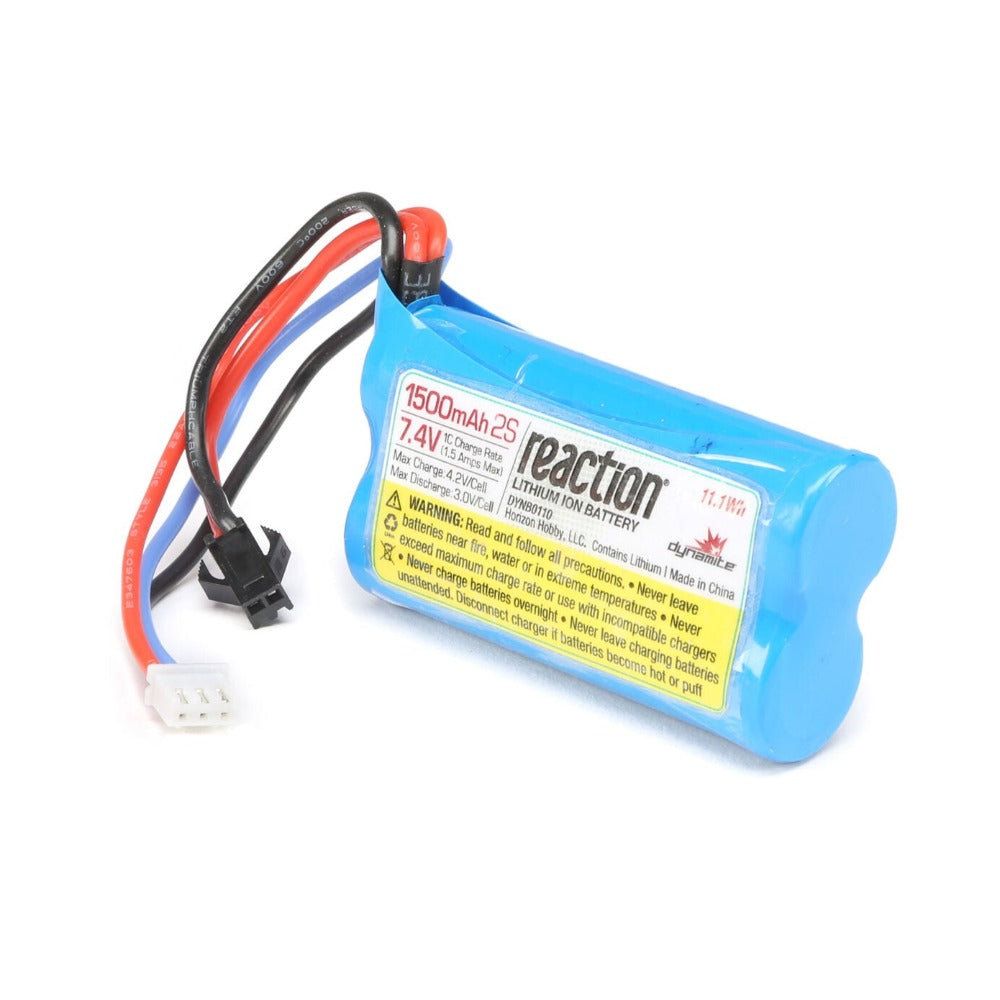 ProBoat Dynamite Reaction 1500mAh / 7.4V Li-Ion Battery Pack w/ JST-SM Connector