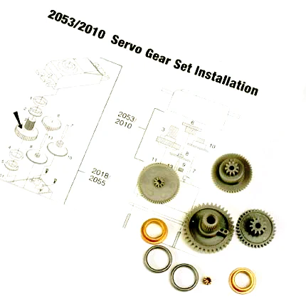 Traxxas Servo Gear Set for 2055 & 2056 (#2053)