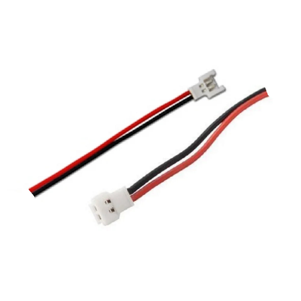 JST-DS 2.0mm 2-Pin "Losi Micro" Pigtails (1 Pair / Male & Female)