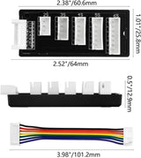 Charger Balance Board (2-6S / JST-XH)