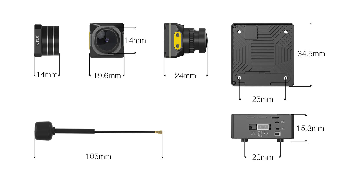 Walksnail Moonlight 4K Digital Video Kit