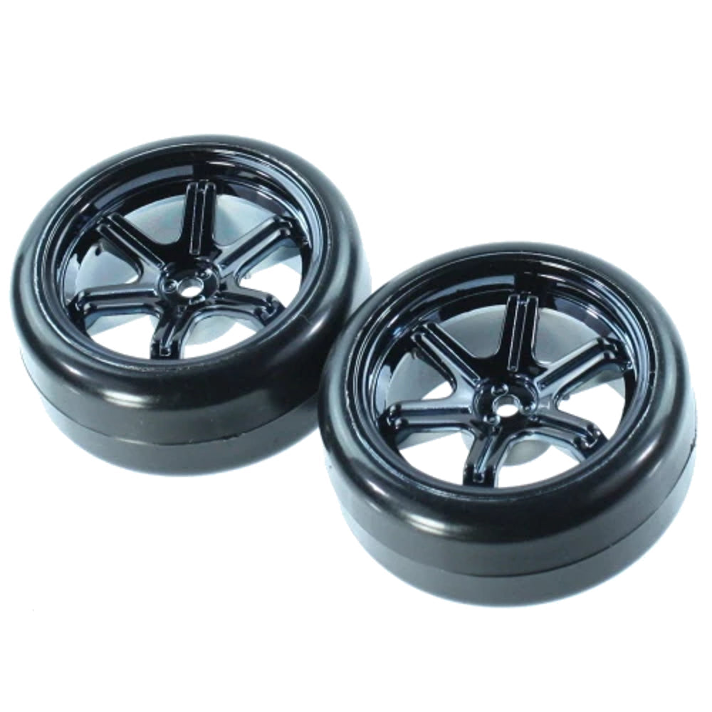 Redcat 1/10 Drift Wheel and Tire Set (2.4" / 12mm Hex / 2pcs)