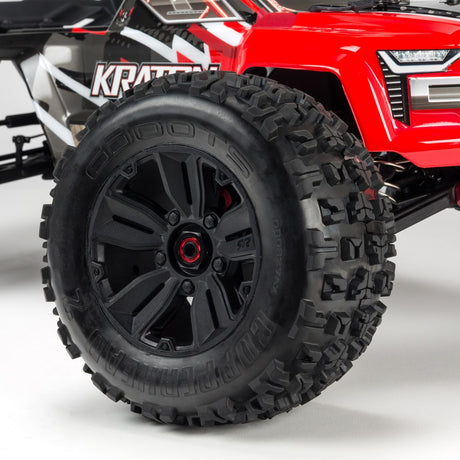 ARRMA 1/8 Kraton 6S BLX V5 4WD Monster Truck (Brushless / Red / ARR) | RC-N-Go