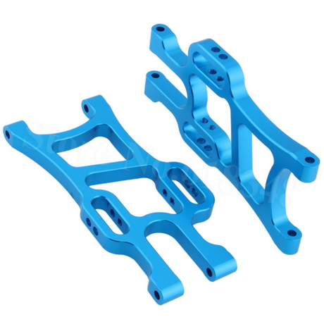 Aluminum Lower Arms for RC Truck (1 Pair / Front or Rear / Blue) | RC-N-Go