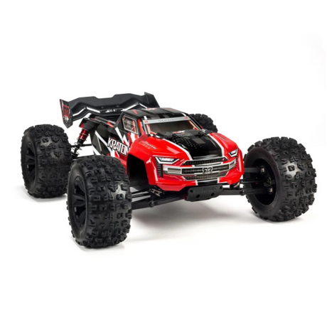 ARRMA 1/8 Kraton 6S BLX V5 4WD Monster Truck (Brushless / Red / ARR) | RC-N-Go