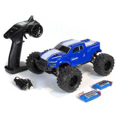 Redcat 1/16 Volcano-16 Mini 4WD Monster Truck (Brushed / RTR / Red or Blue) | RC-N-Go