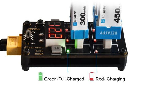 BetaFPV Lipo Battery Charging Board (1S / BT2.0) | RC-N-Go