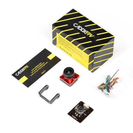 Caddx Ratel 2 Micro FPV Camera (1200TVL / 2.1mm / Red) | RC-N-Go