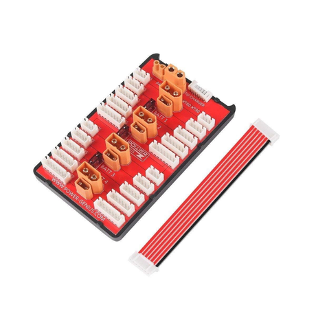 XT30/XT60 Parallel Charging Board for LiPo Batteries (2-6S / XT60 & XT30 for Main Plug) | RC-N-Go