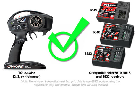 (*) Traxxas TQ 3-Channel Micro Radio Receiver | RC-N-Go