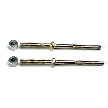 Traxxas Turnbuckle & Aluminum Spacers Set (54mm / 3x6x4mm) | RC-N-Go